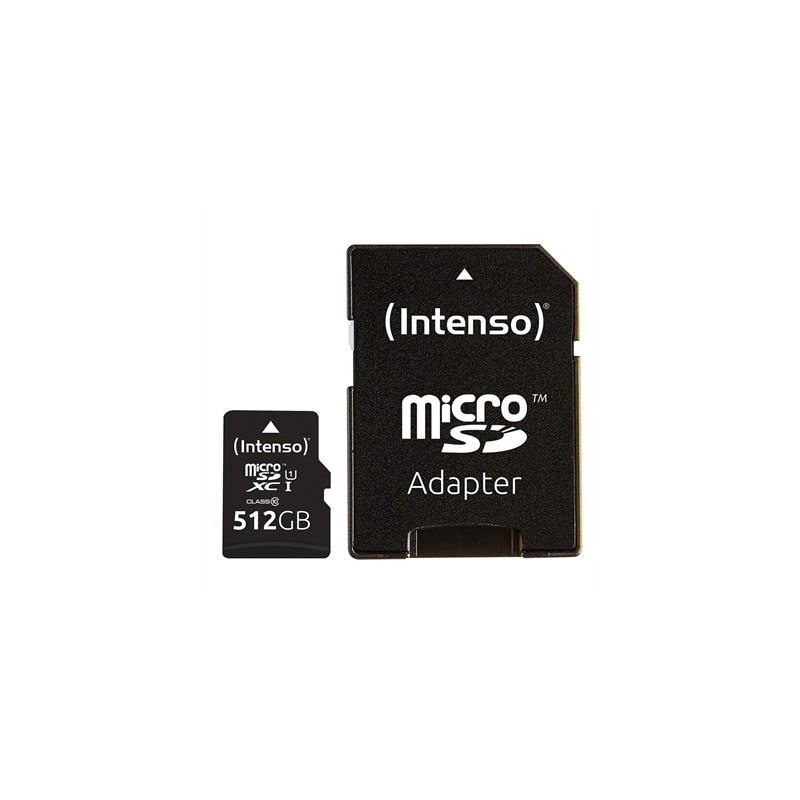 Intenso 3423493 Micro SD UHS-I Premium 512G c/adap