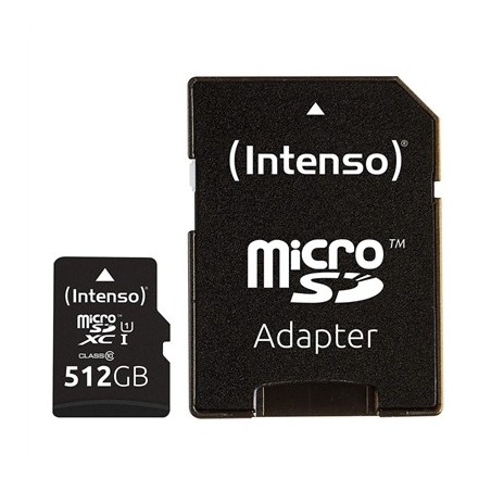 Intenso 3423493 Micro SD UHS-I Premium 512G c/adap