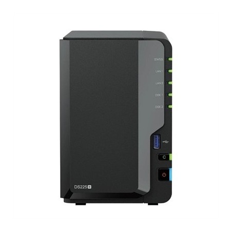 Synology DS225+ NAS 2Bay DiskStation 1x2.5Gb 1xGb
