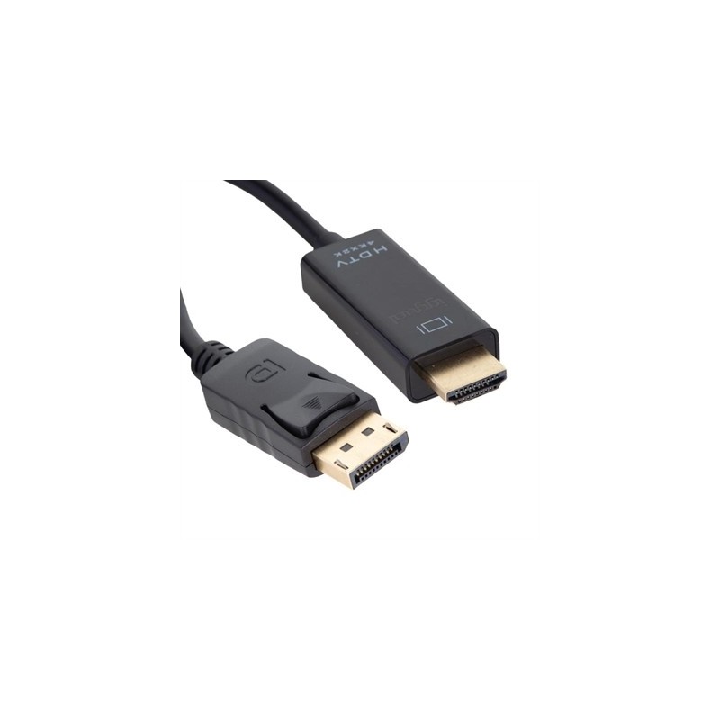 iggual Cable DisplayPort (M) a HDMI (M) 4K 2metros