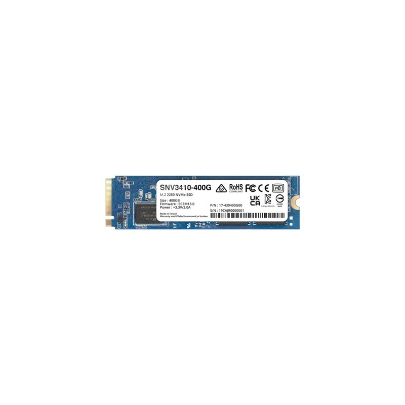 Synology SNV3410-400G SSD NVMe PCIe 3.0 M.2 2280