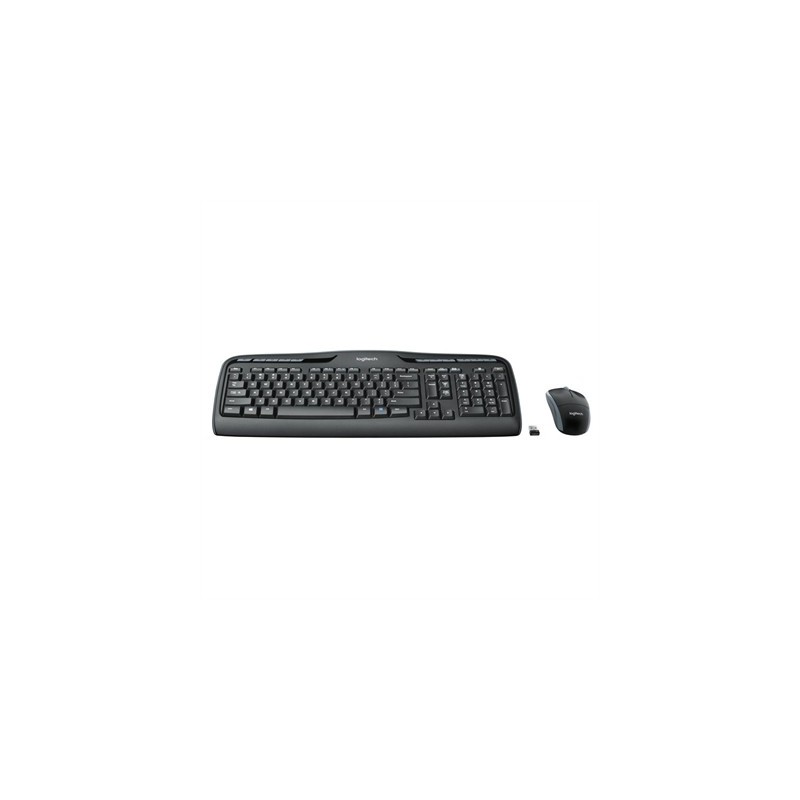 Logitech Teclado+ Ratón MK330 USB Negro