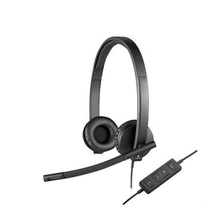 Logitech Auricular STEREO H570e USB