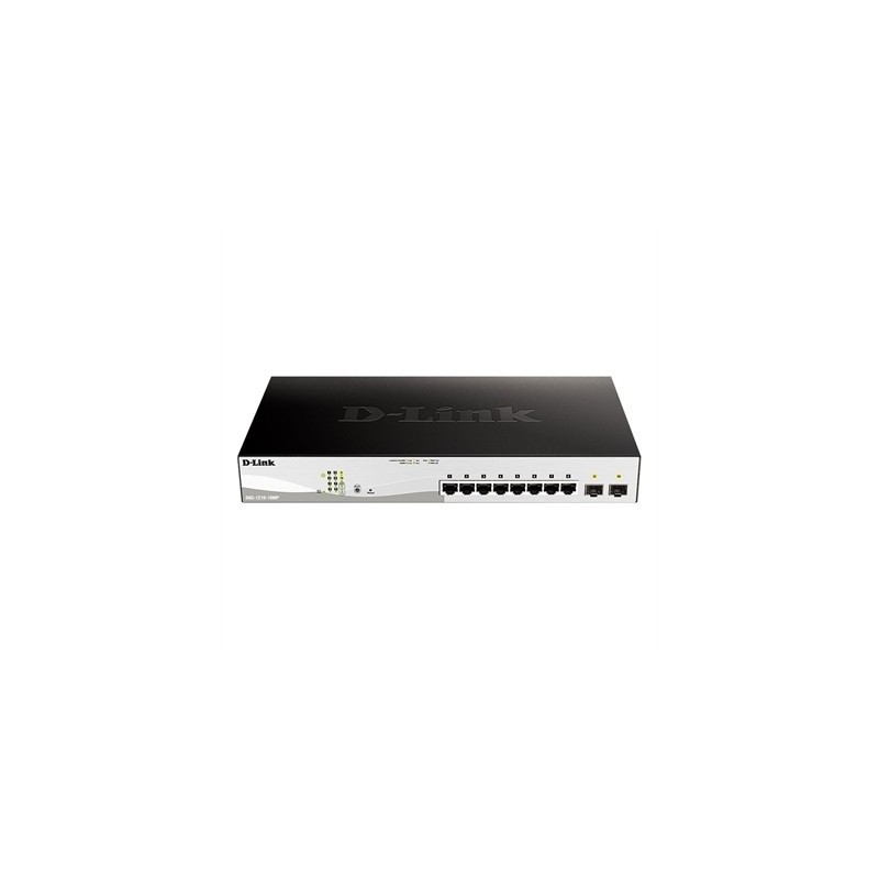 D-Link DGS-1210-10MP/E Switch 10Gb PoE+ 2xSFP 130W