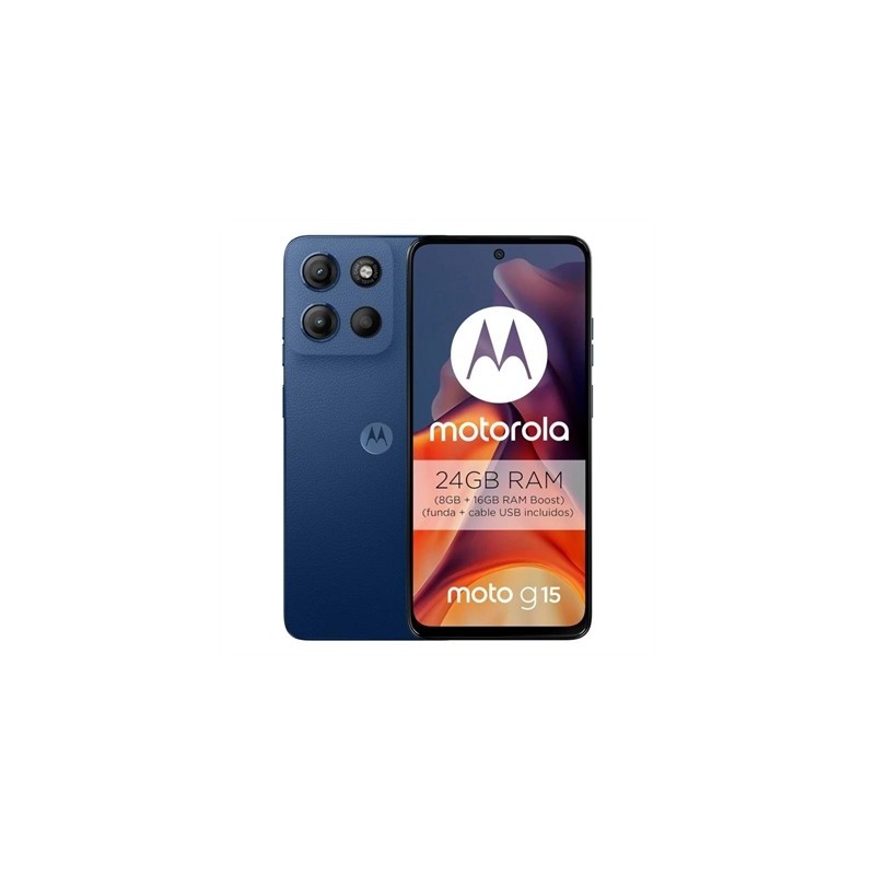 Motorola Moto G15 4G 6.7" 8Gb 512Gb Navy Peony