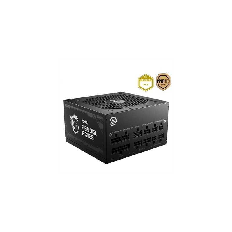 MSI Fuente Alimentación MAG A850GL PCIE5 II 850W