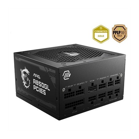 MSI Fuente Alimentación MAG A850GL PCIE5 II 850W