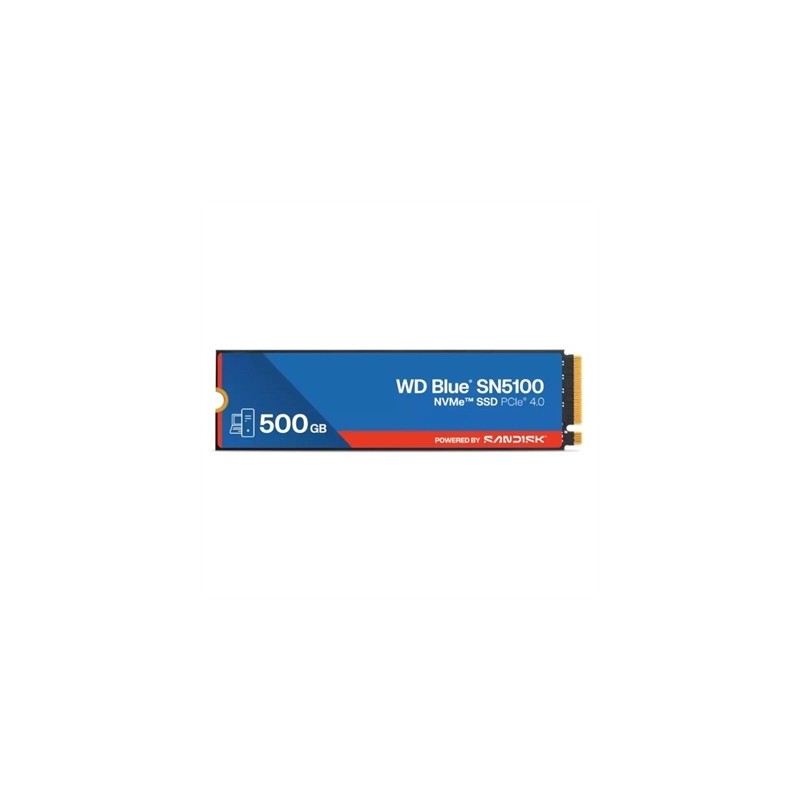 WD Blue SN5100 SSD 500GB NVMe Gen4 6600MB-s