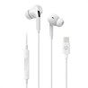 Celly Auriculares cable Usb-C Blanco