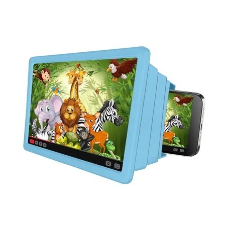 Celly amplificador de pantalla para niños Azul