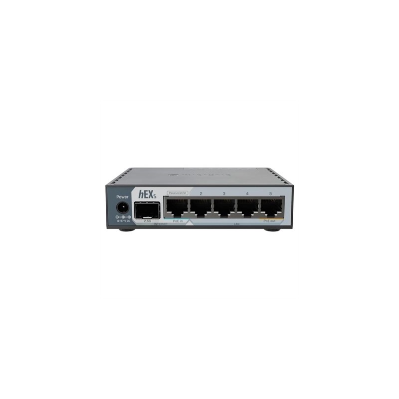 Mikrotik E60iUGS hEX Router 5xGbE PoE-I/O 1x2.5SFP