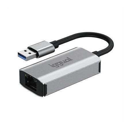 iggual Adaptador USB-A 3.0 a RJ45 Gigabit