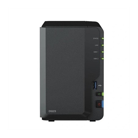 Synology DS223 NAS 2Bay DiskStation 1xGbE