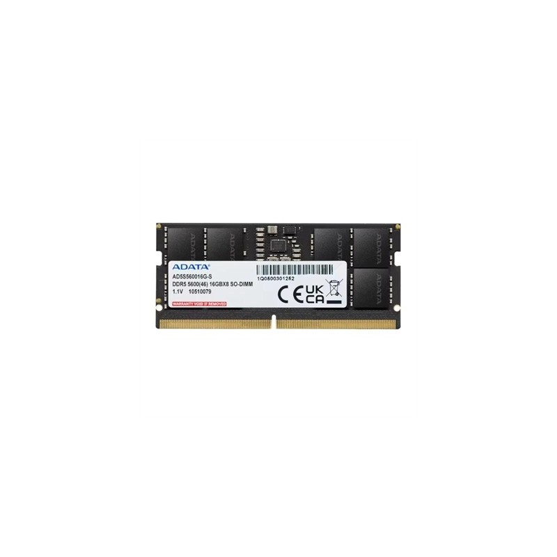 ADATA RAM AD5S560016G-S 16GB 5600Mhz DDR5 SODIMM