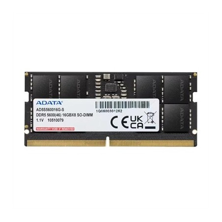 ADATA RAM AD5S560016G-S 16GB 5600Mhz DDR5 SODIMM
