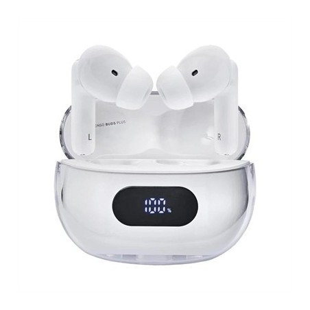 Intenso | Buds Plus Auriculares TWS ANC+ENC| Blanc