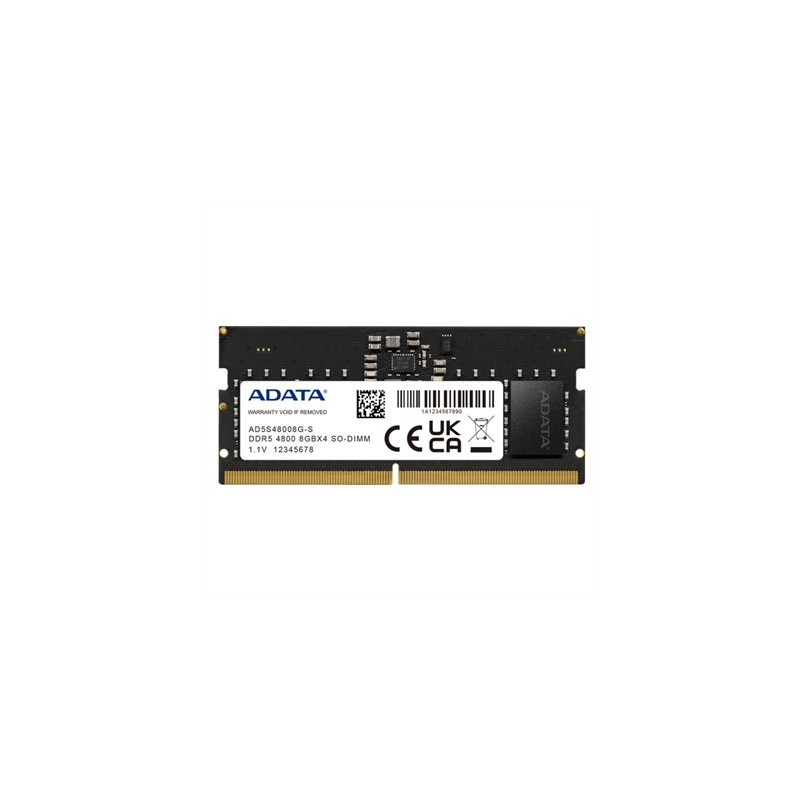 ADATA RAM AD5S48008G-S SO DIMM 8GB 4800Mhz DDR5