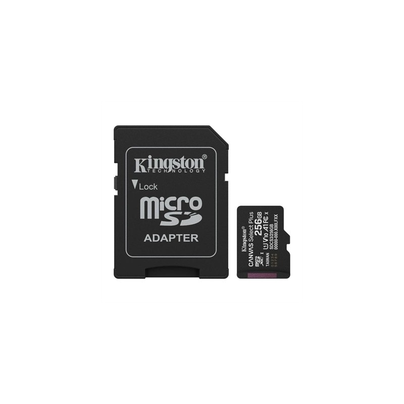 Kingston SDCS3/256GB microSDXC Gen3 150MB/s A1