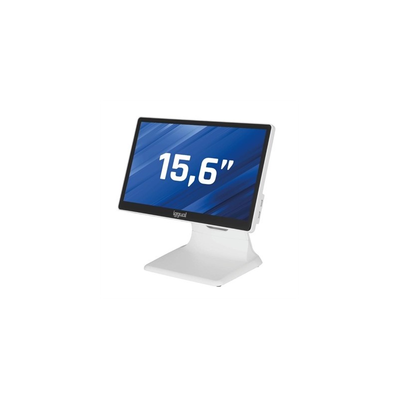 iggual TPV 15,6" 16:9 N100 4+128GB no SO blanco