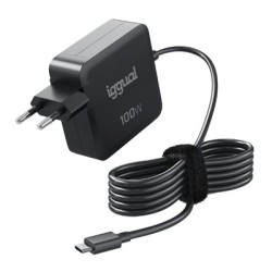 iggual Cargador portátil y móvil tipo C PD 100W