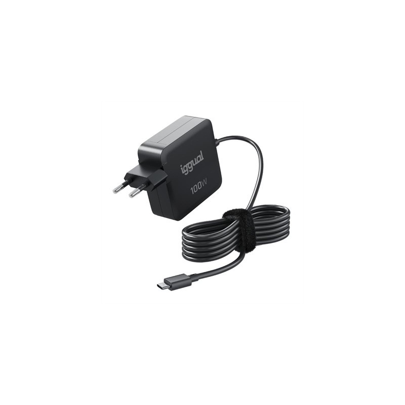 iggual Cargador portátil y móvil tipo C PD 100W