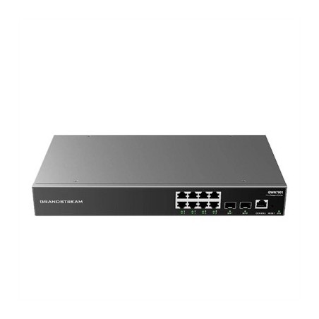 Grandstream GWN7801P Switch 8xGbE PoE 2xSFP 120W