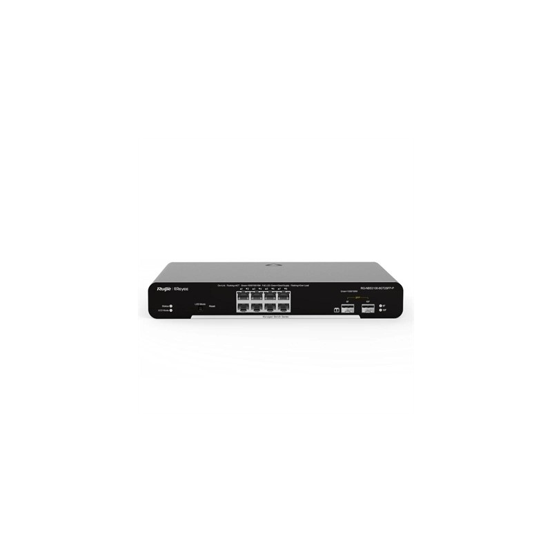 Reyee Switch L2 8xGb PoE+ 2xSFP Slots Rack
