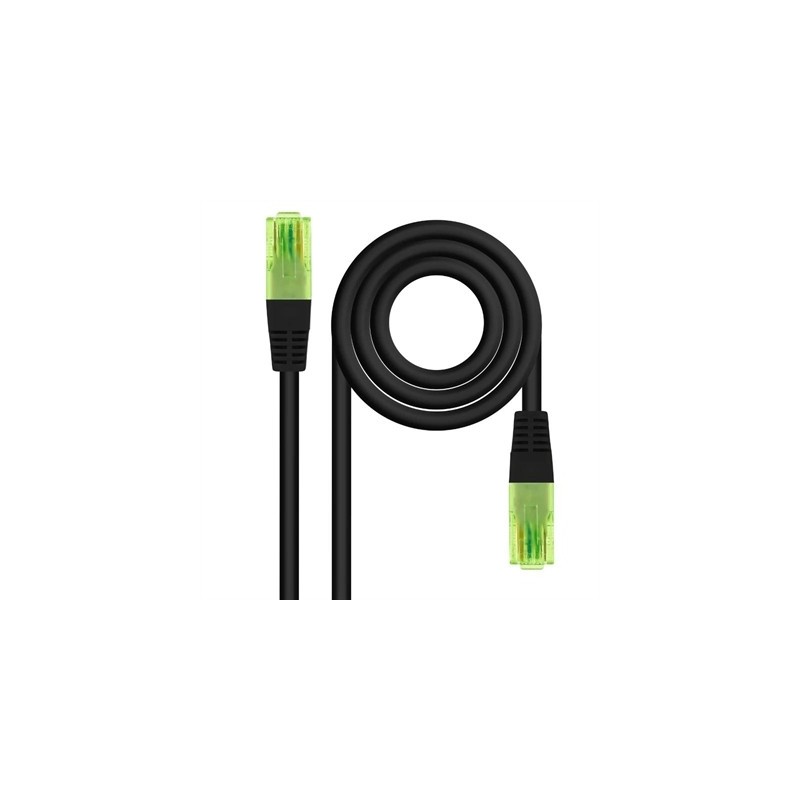 Nanocable Cable RJ45 Cat.6 UTP CCA 50cm Negro