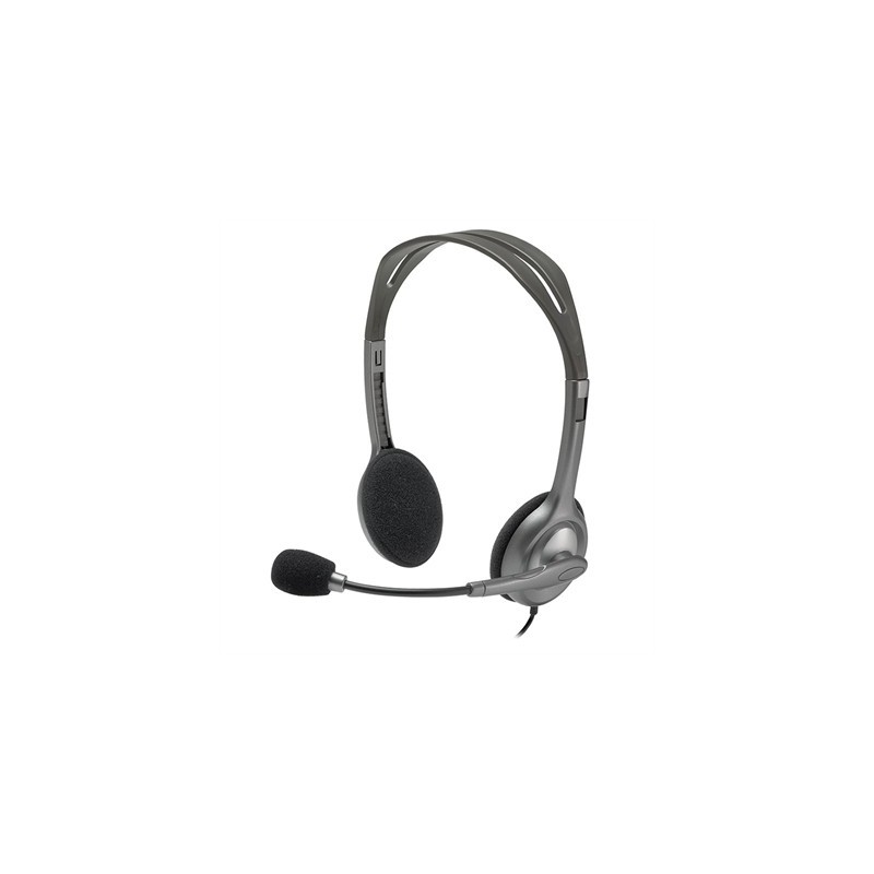 Logitech H110 auriculares + micro estéreo