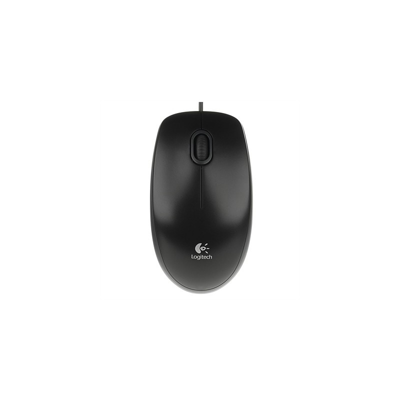 Logitech B100 Ratón Negro OEM