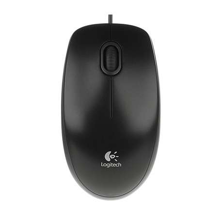 Logitech B100 Ratón Negro OEM
