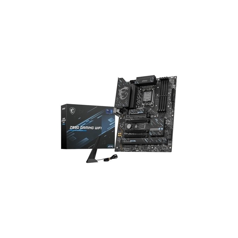 MSI Placa Base Z890 GAMING WIFI DDR5 ATX LGA1851