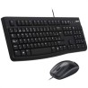 Logitech MK120 Teclado + Ratón óptico 1000dpi USB