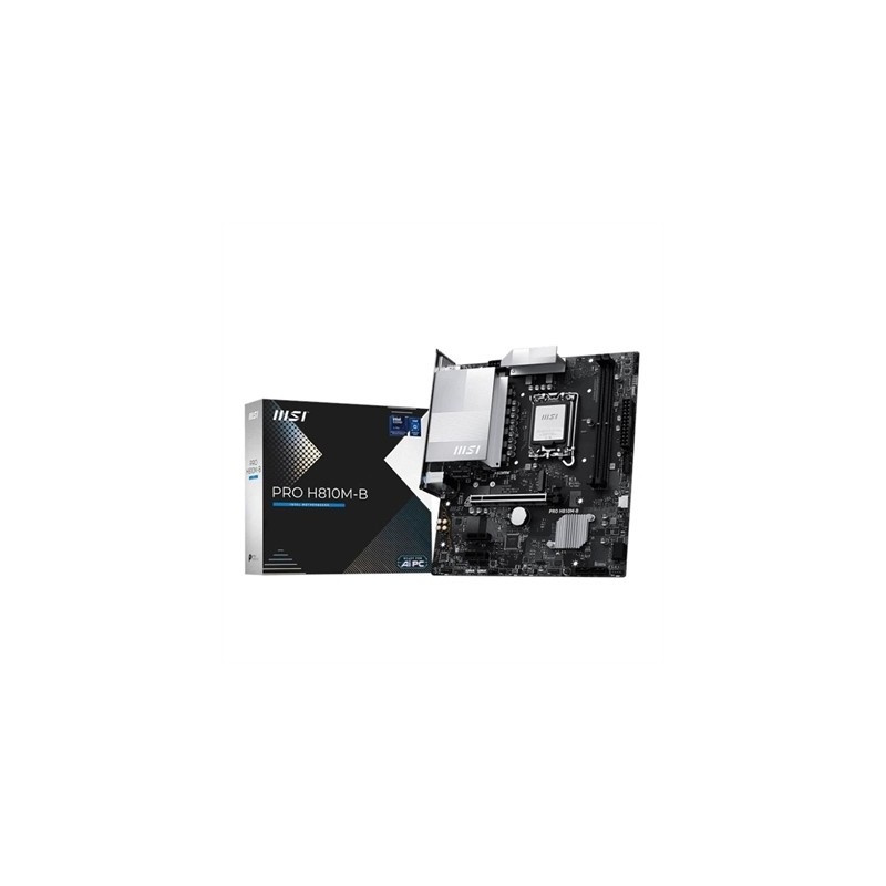 MSI Placa Base PRO H810M-B DDR5 mATX LGA1851