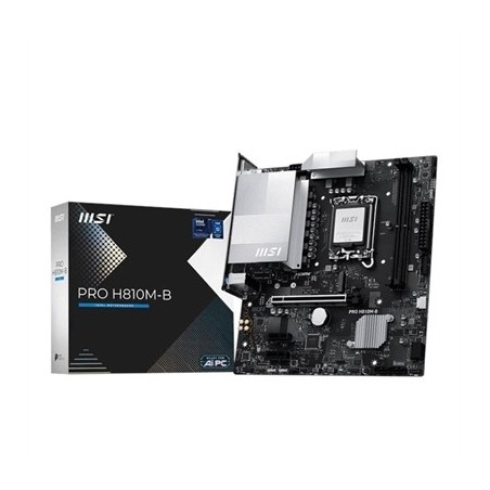 MSI Placa Base PRO H810M-B DDR5 mATX LGA1851