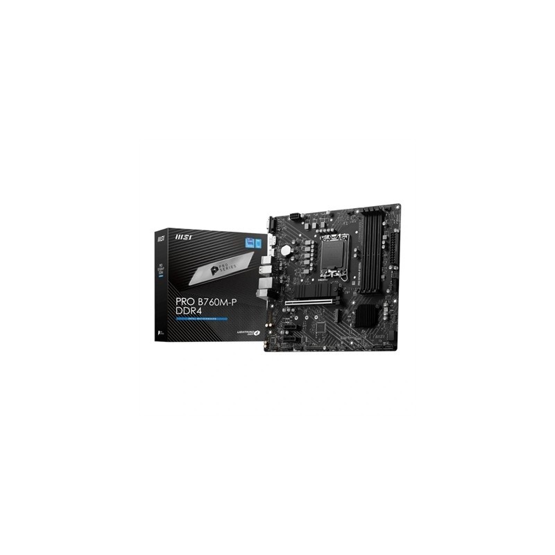 MSI Placa Base PRO B760M-P DDR4 mATX LGA1700
