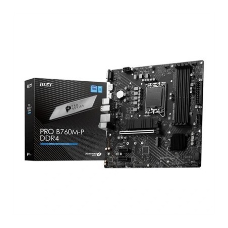 MSI Placa Base PRO B760M-P DDR4 mATX LGA1700