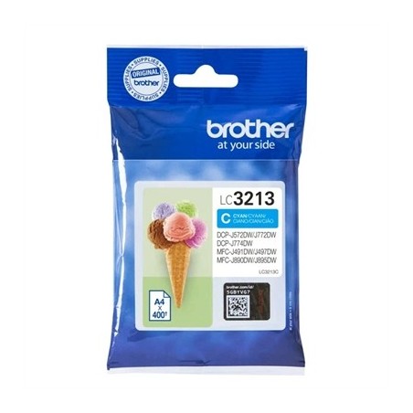 Brother Cartucho LC3213C Cyan