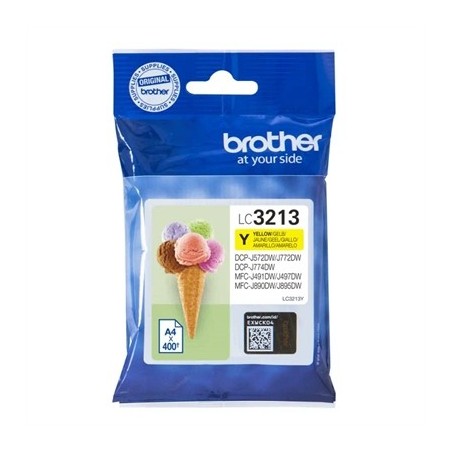 Brother Cartucho LC3213Y Amarillo