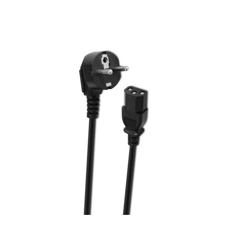 Aisens Cable Alimentación CEE7M-C13H negro 5.0m