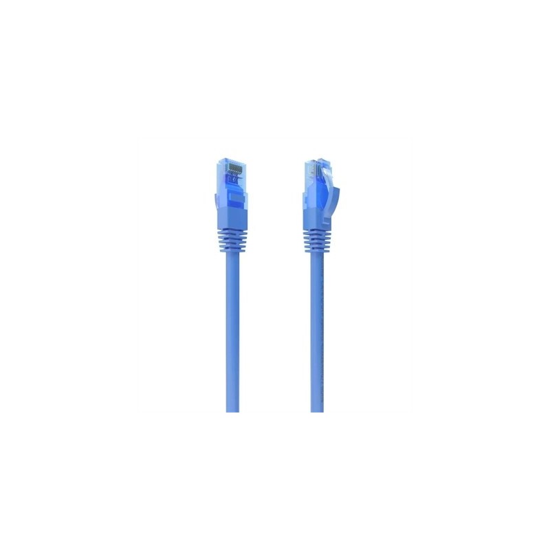 Aisens Cable RJ45 CAT.6 UTP AWG26 CCA Azul 25cm