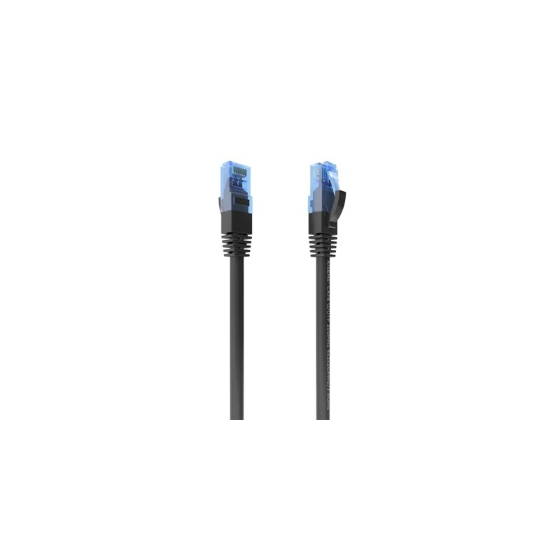 Aisens Cable RJ45 CAT.6 UTP AWG26 CCA Negro 25cm