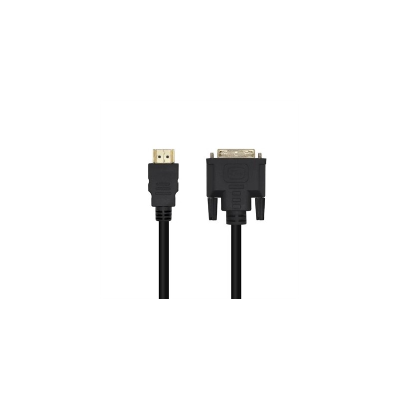 Aisens Cable DVI 18+1/M a HDMI A/M negro 1.8m