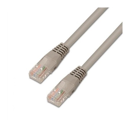 Aisens Latiguillo RJ45 CAT.6 UTP 2.0m Gris Cobre