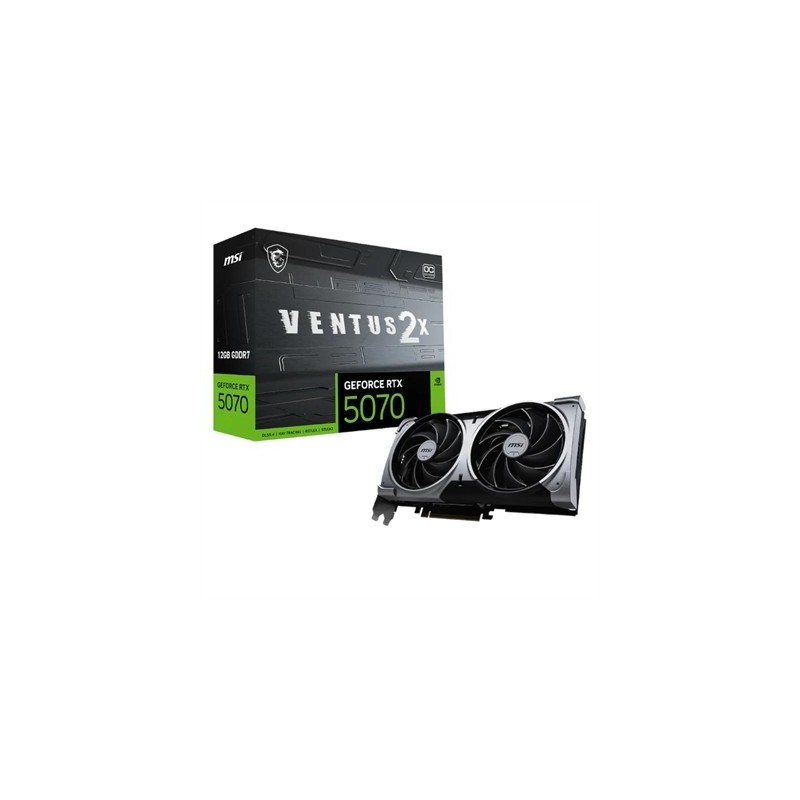 MSI VGA NVIDIA RTX 5070 12G VENTUS 2X OC DDR7