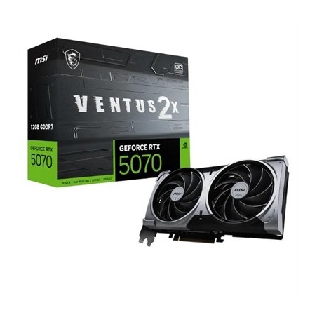 MSI VGA NVIDIA RTX 5070 12G VENTUS 2X OC DDR7