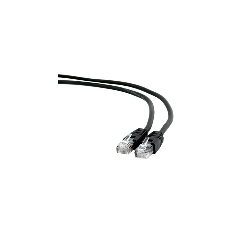 Gembird Latiguillo Cat.6 UTP 3 M Negro