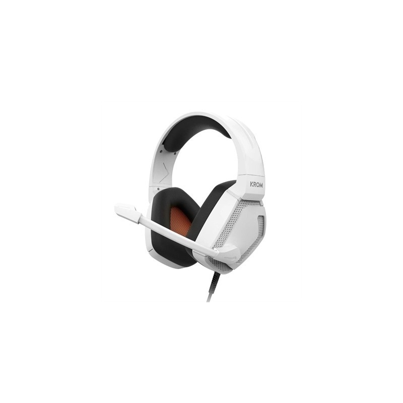 KROM KOPA PRO | AURICULAR GAMING STEREO BLANCO