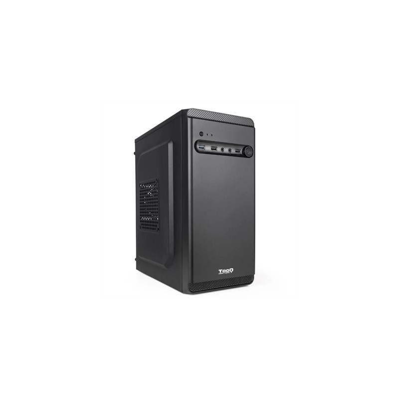 Tooq Caja Minitorre TQC-4702U3C-B Sin Fuente Negra