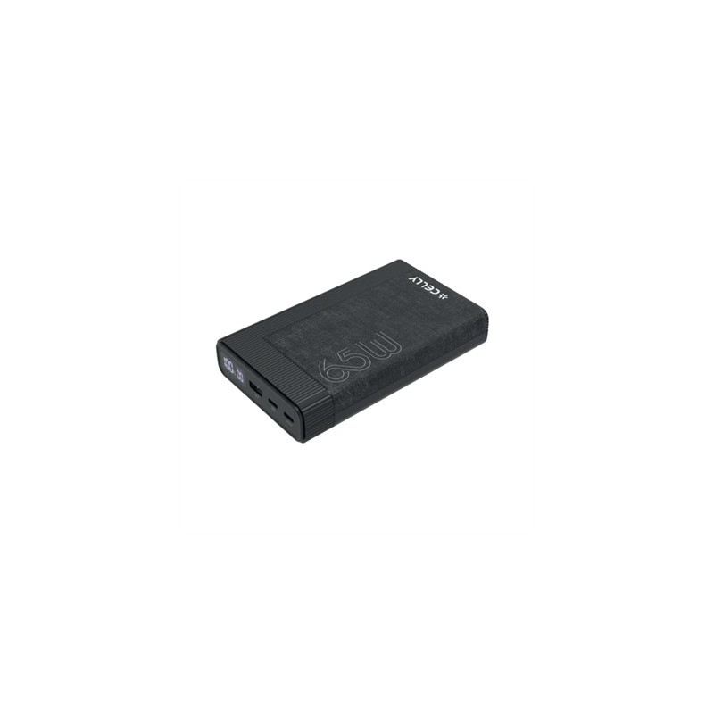 Celly Powerbank PD65W 20000 mAh 65w EVO Negra